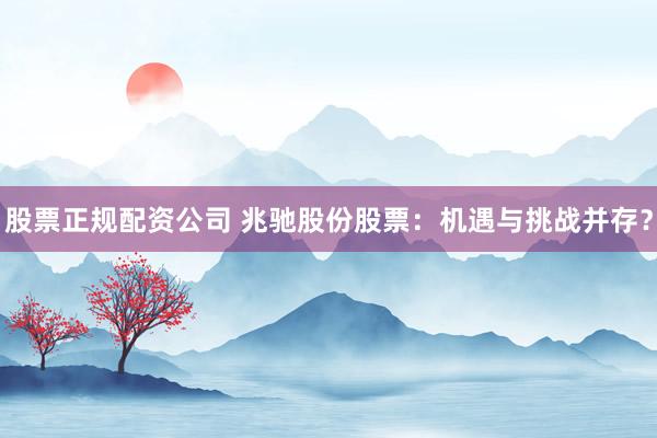 股票正规配资公司 兆驰股份股票：机遇与挑战并存？